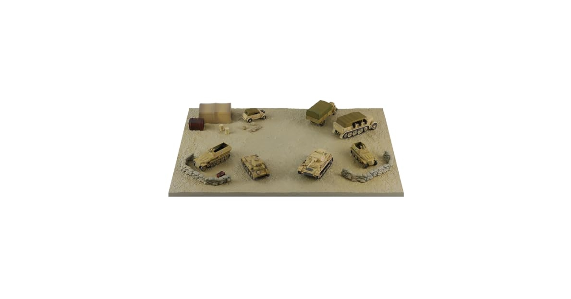 Amazon | ピットロード 1/144 SPKシリーズ ドイツアフリカ軍団
